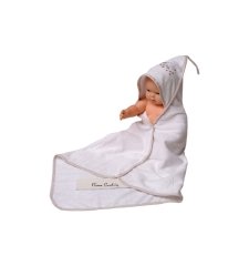 Pierre Cardin Bebek Kurulama Havlusu - Kese - Mavi