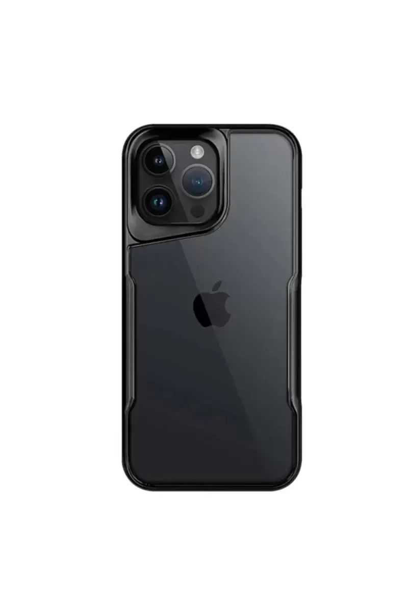 Newface İphone 16 Pro Kılıf Boyi Silikon Kapak - Siyah