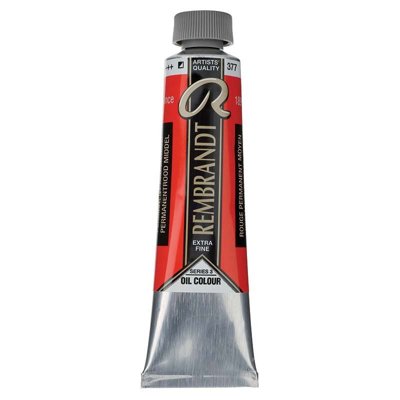 Rembrandt Yağlıboya - 40ml - Permanent Red Medium - S3 - N.377