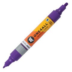 One4All Çift Taraflı Marker Kalem - N:407 Currant