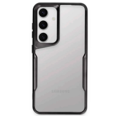 Samsung Galaxy S25 Kılıf Boyi Silikon Kapak - Siyah