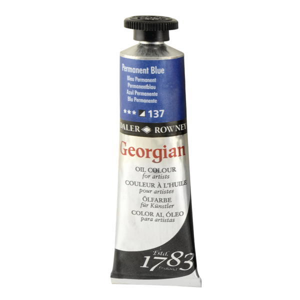 Georgian Yağlı Boya 38ml - N:137 Permanent Blue