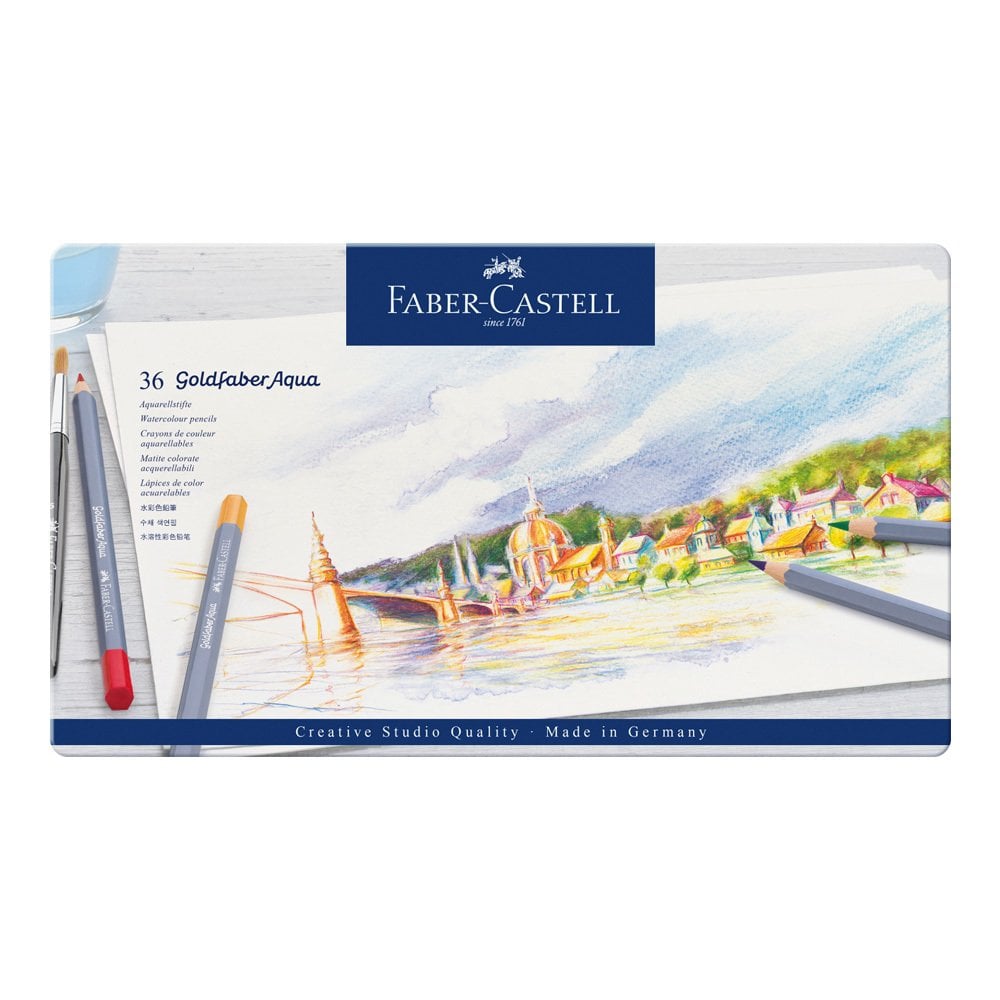 Goldfaber Aqua - Sulandırılabilir Boya Kalemi 36 Renk