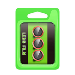 Samsung Galaxy S25 Fe Raze Metal Kamera Lens - Kırmızı