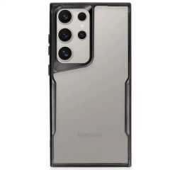 Samsung Galaxy S25 Ultra Kılıf Boyi Silikon Kapak - Siyah