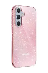Newface Samsung Galaxy A05s Kılıf Glow Kapak - Pembe