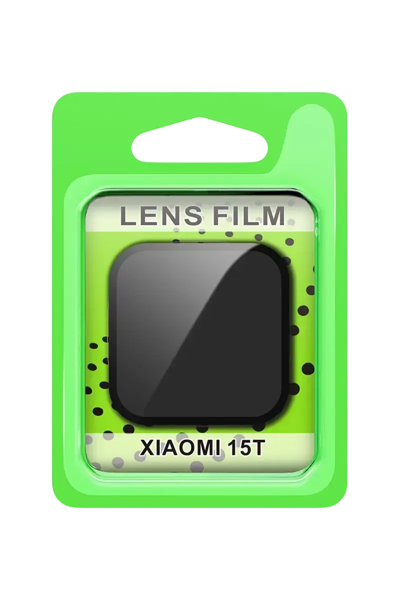Newface Xiaomi Mi 15t Raze Metal Kamera Lens - Siyah