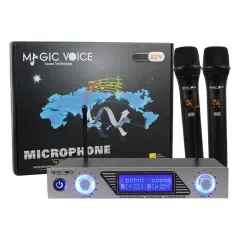 Magicvoice Mv-1312ee Uhf 2 El Kablosuz Telsiz Mikrofon