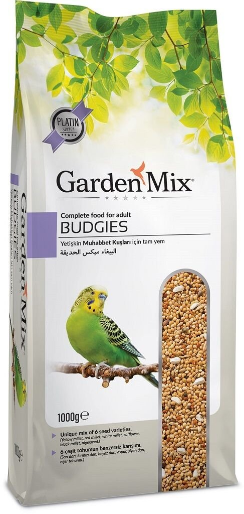 Garden Mix Platin Seri Muhabbet Kuşu Yemi 1 Kg