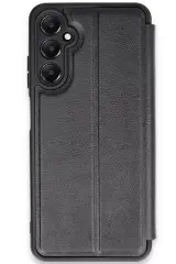 Newface Samsung Galaxy A35 5g Kılıf Flip Cover - Siyah