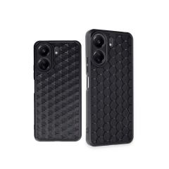Xiaomi Redmi 13c Kılıf Petek Silikon Kapak - Siyah