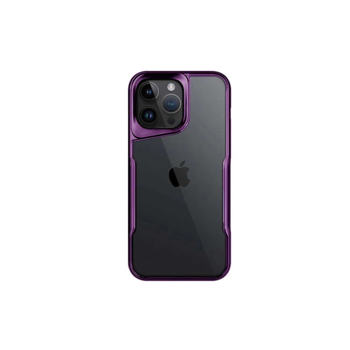 İphone 16 Pro Max Kılıf Boyi Silikon Kapak - Derin Mor