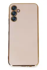 Newface Samsung Galaxy M14 5g Kılıf Volet Silikon - Pembe