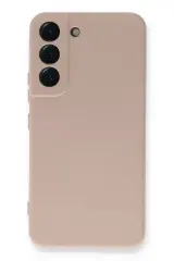 Newface Samsung Galaxy S23 Kılıf Nano İçi Kadife Silikon - Pudra