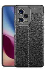 Newface Xiaomi Redmi Note 12 Pro 5g Kılıf Auto Focus Kapak - Siyah