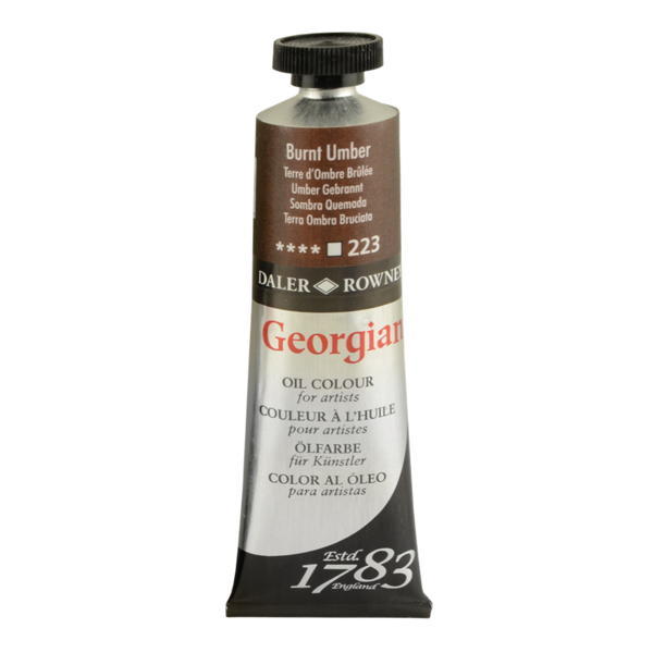 Georgian Yağlı Boya 38ml - N:223 Burnt Umber