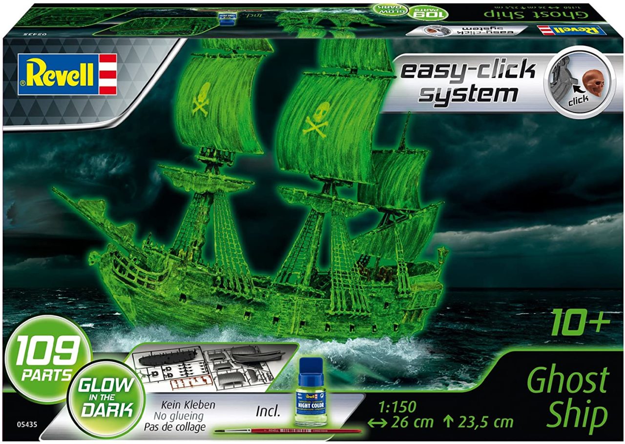 Easy Click Ghost Ship Model Gemi 1:150 N:05435