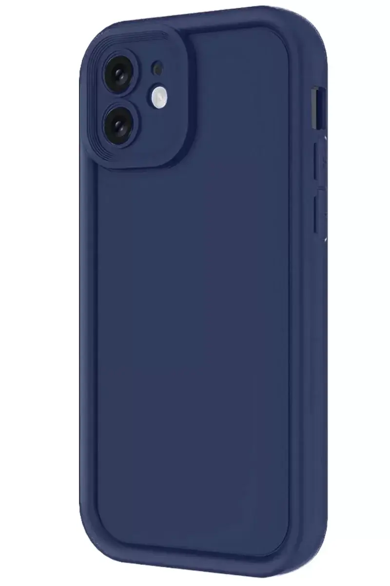 Newface İphone 11 Kılıf Viera Silikon - Lacivert