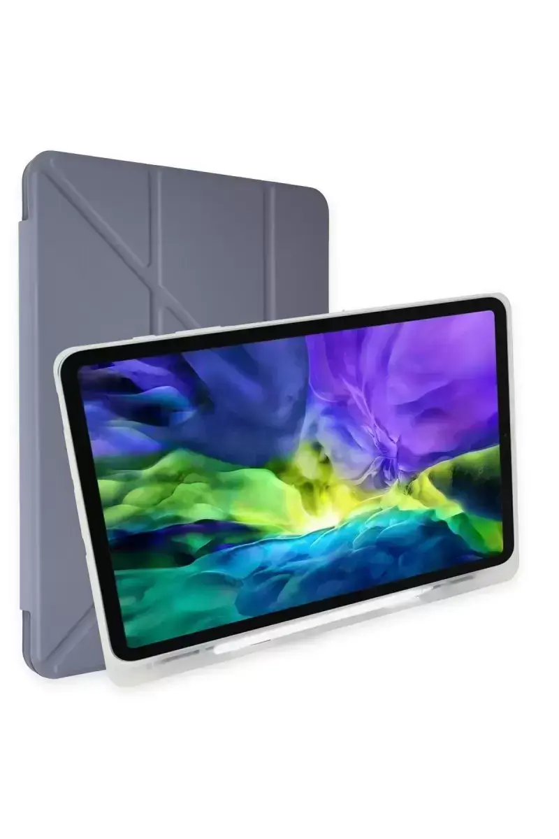 Newface Xiaomi Mi Pad 5 11 Kılıf Kalemlikli Mars Tablet Kılıfı - Lavender