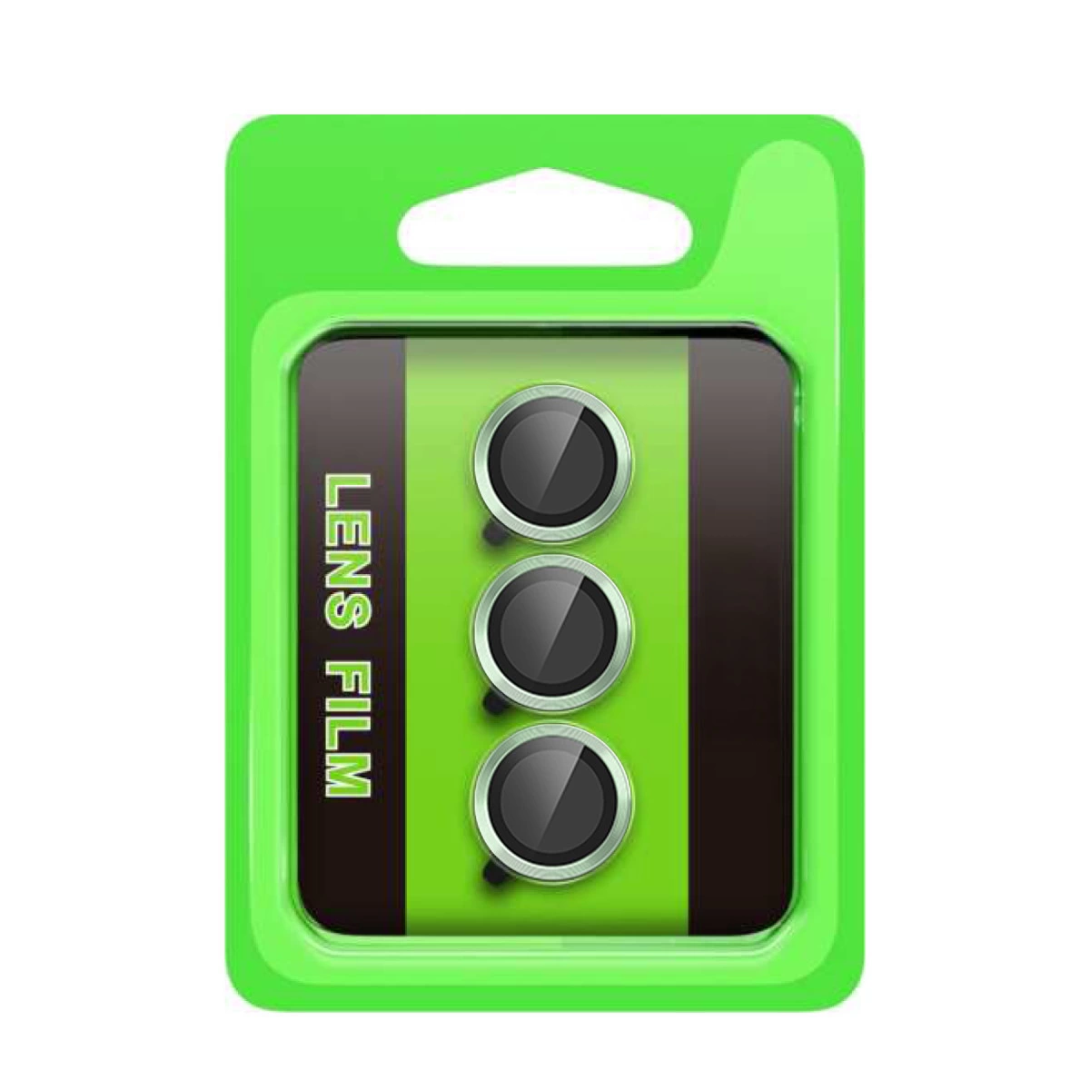 Samsung Galaxy S25 Fe Raze Metal Kamera Lens - Yeşil