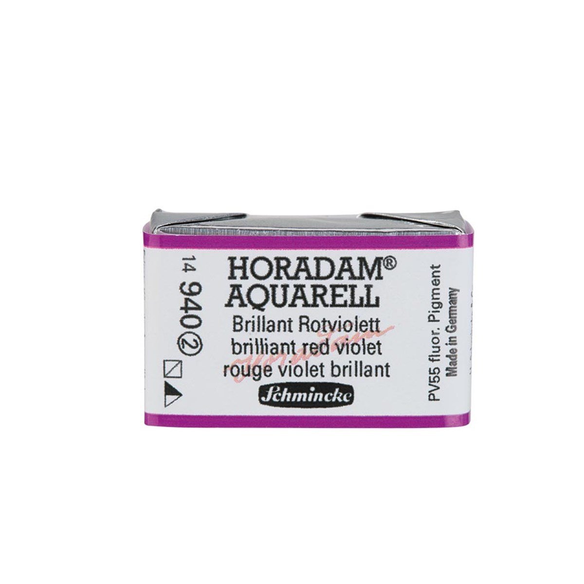 Horadam Artist Tam Boy Tablet Suluboya - Brilliant Red Violet - Seri 2