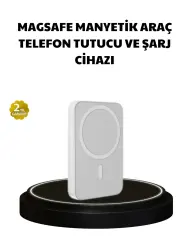 Manyetik Kablosuz Powerbank – İphone 12/13/14/15 Uyumlu, Hızlı Şarjlı, Ultra Hafif