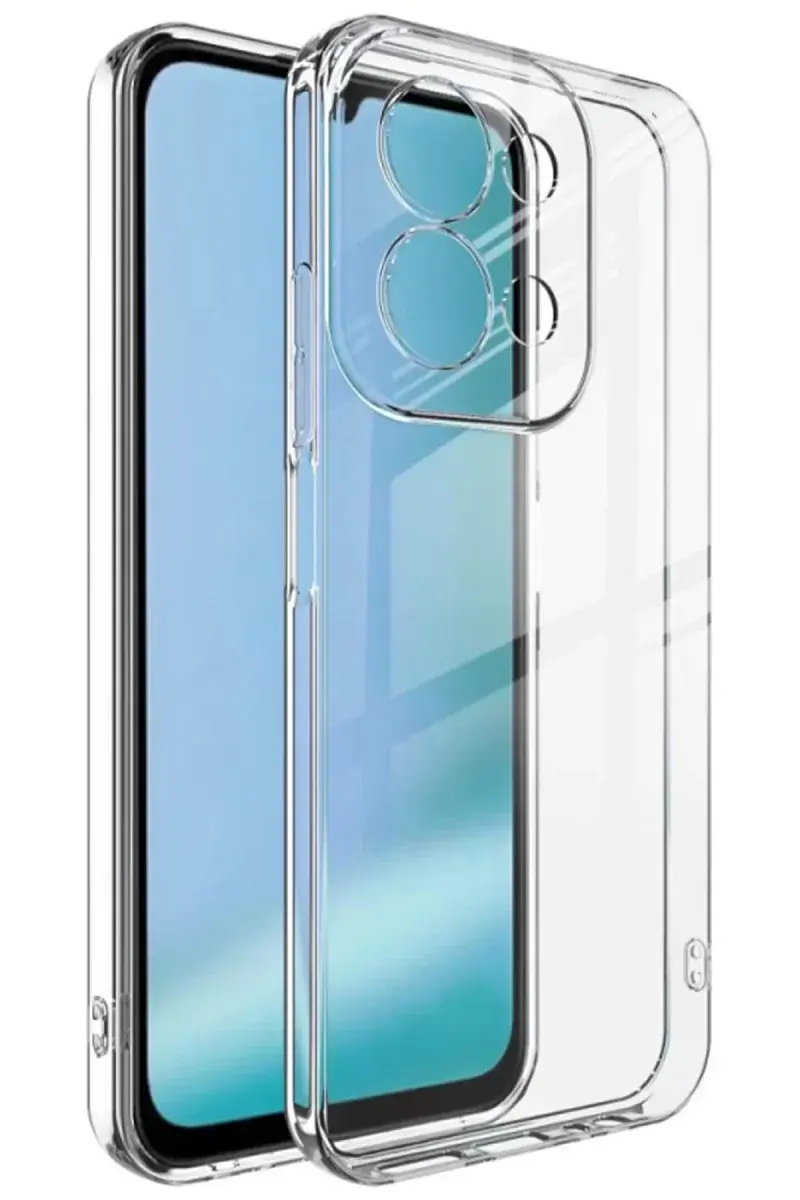 Newface Xiaomi Redmi 15c 4g Lüx Şeffaf Silikon - Şeffaf