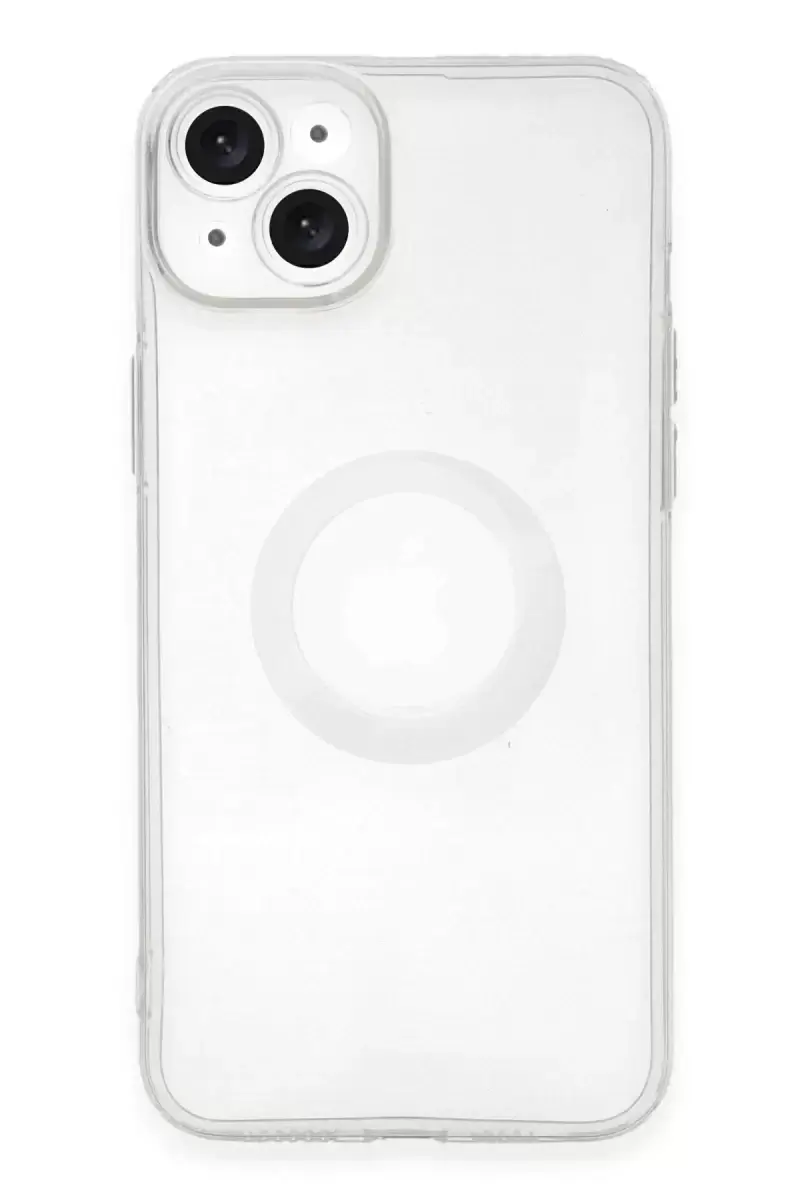Newface Apple İphone 14 Plus Kılıf Santa Lens Silikon - Şeffaf