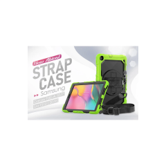 Samsung Galaxy T510 Tab A 10.1 Kılıf Pars Tablet Kapak - Yeşil