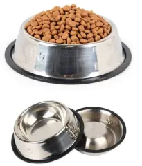 Paslanmaz Çelik Metal Mama Kabı 15 Cm.