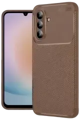 Newface Samsung Galaxy A57 5g Auto Focus Karbon Kapak - Kahverengi