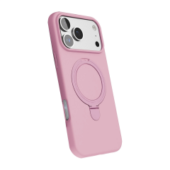 İphone 17 Pro Max Regal Magsafe Standlı Kapak - Açık Pembe