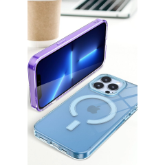 İphone 11 Pro Max Kılıf Troy Magsafe Kapak - Sarı