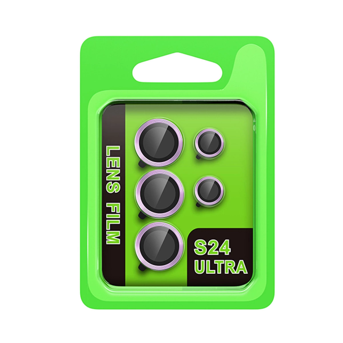 Samsung Galaxy S24 Ultra Raze Metal Kamera Lens - Mor