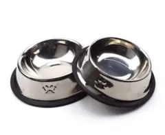 Paslanmaz Çelik Metal Mama Kabı 18 Cm.