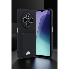 Xiaomi Redmi 14c Kelvin Kartvizitli Silikon - Siyah