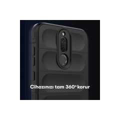 Huawei Mate 10 Lite Kılıf Optimum Silikon - Kırmızı