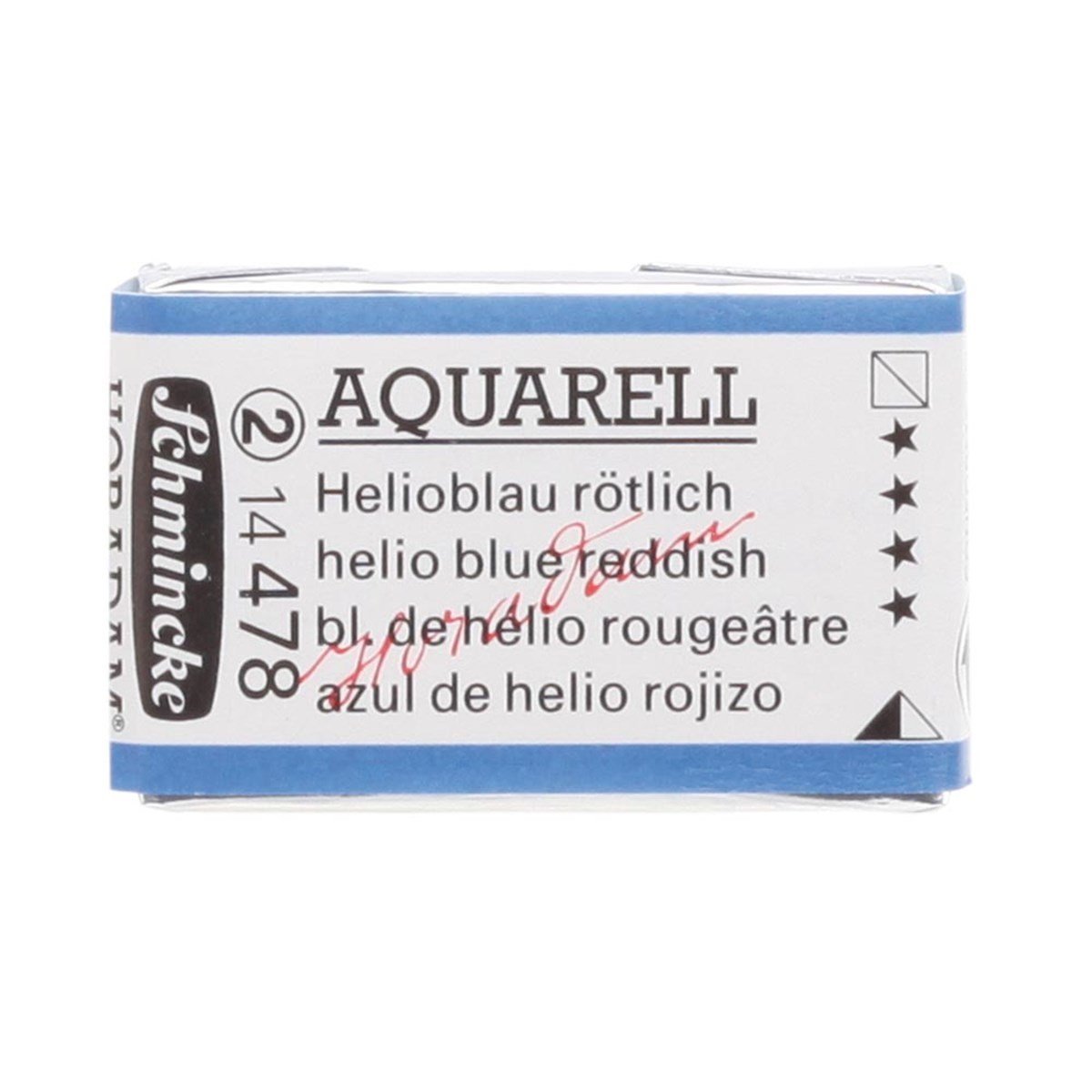 Horadam Artist Tam Boy Tablet Suluboya - Helio Blue Reddish - Seri 2