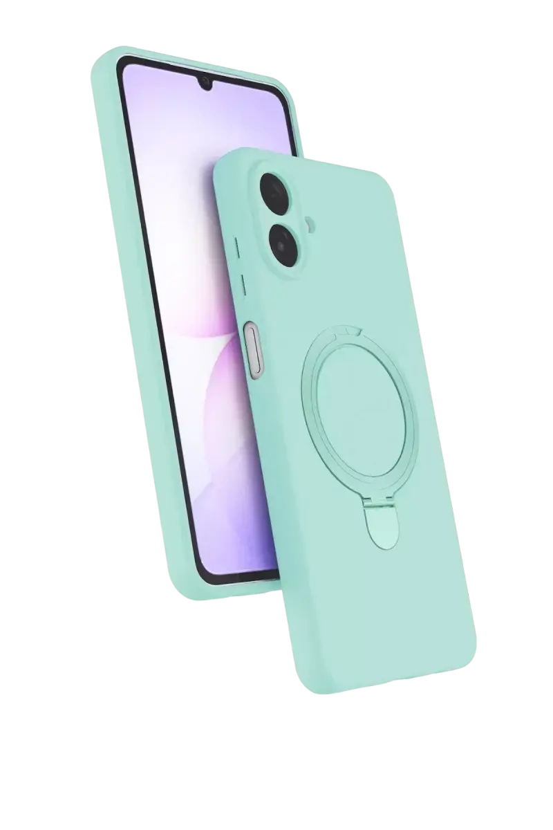 Newface Samsung Galaxy A07 4g Regal Magsafe Standlı Kapak - Su Yeşili