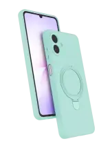 Newface Samsung Galaxy A07 4g Regal Magsafe Standlı Kapak - Su Yeşili
