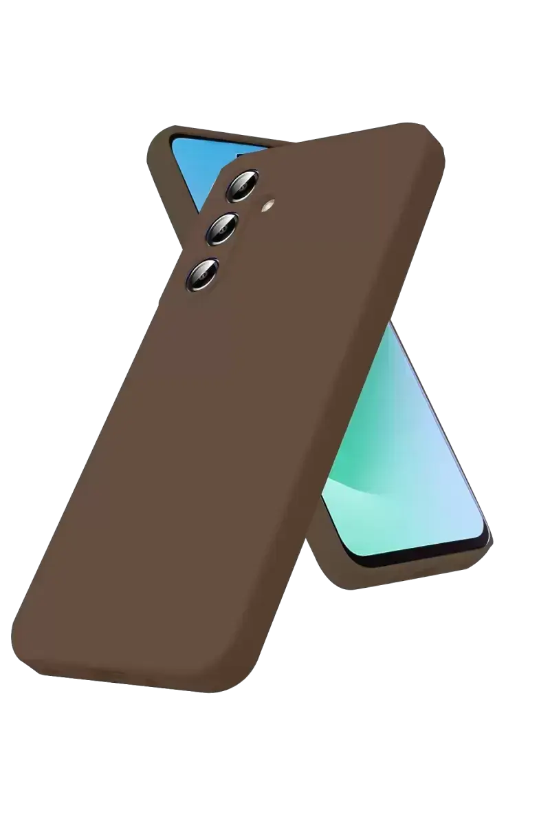 Newface Samsung Galaxy A57 5g First Silikon - Kahverengi