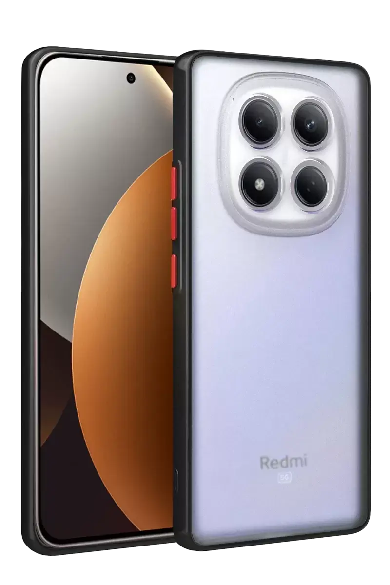 Newface Xiaomi Redmi Note 15 Pro 5g Montreal Silikon Kapak - Siyah