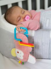 Babyjem Küçük Oyuncaklı Maymun - Gül Kurusu