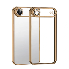 İphone 17 Air Razer Lensli Silikon - Çöl Titanyum