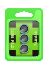 Newface Samsung Galaxy S25 Plus Raze Metal Kamera Lens - Mavi