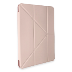 Xiaomi Pad 6 Kılıf Kalemlikli Mars Tablet Kılıfı - Rose Gold