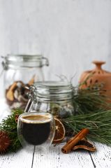 Çift Çidarlı Espresso Bardağı, 80 ml