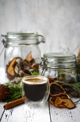 Çift Çidarlı Espresso Bardağı, 80 ml