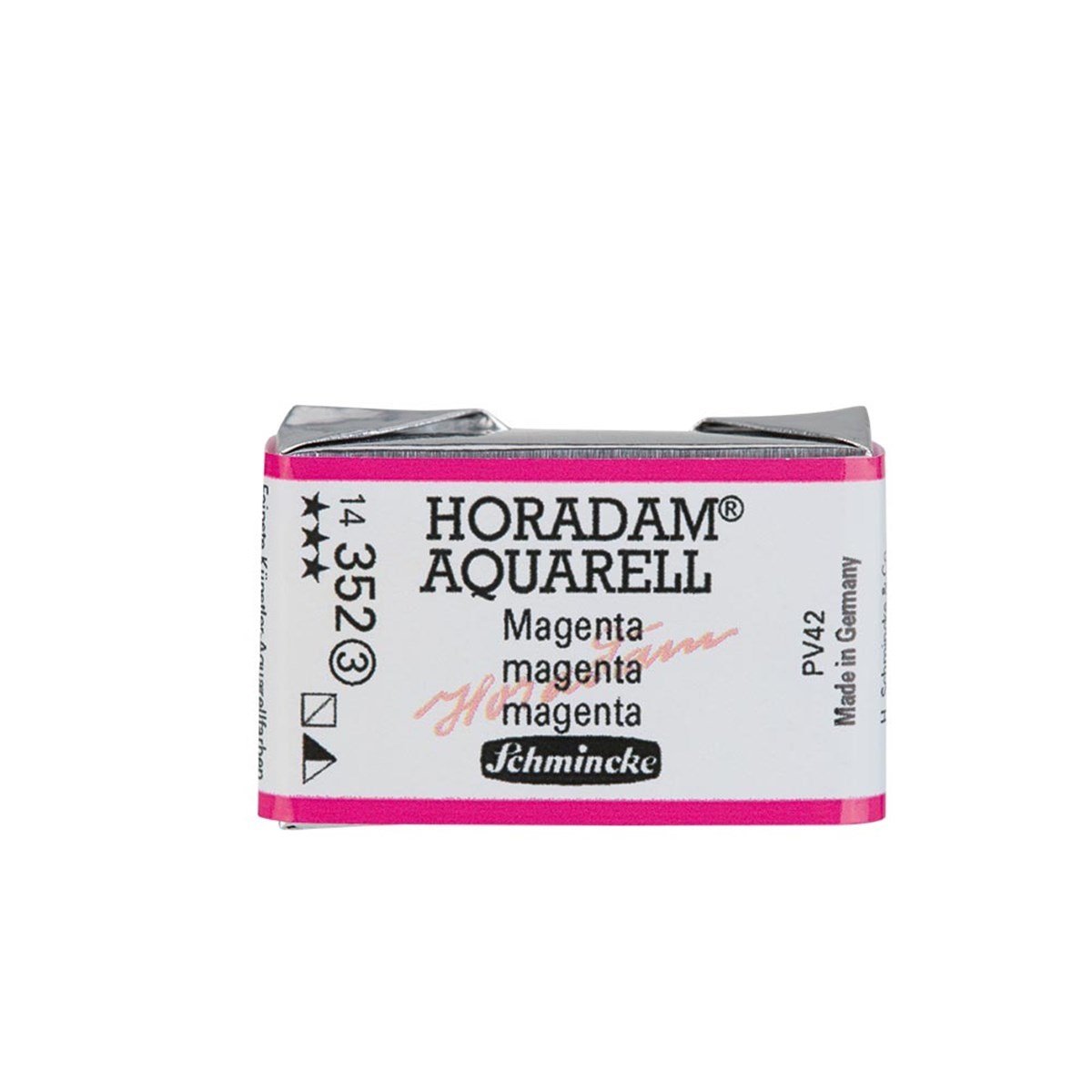 Horadam Artist Tam Boy Tablet Suluboya - Magenta - Seri 3
