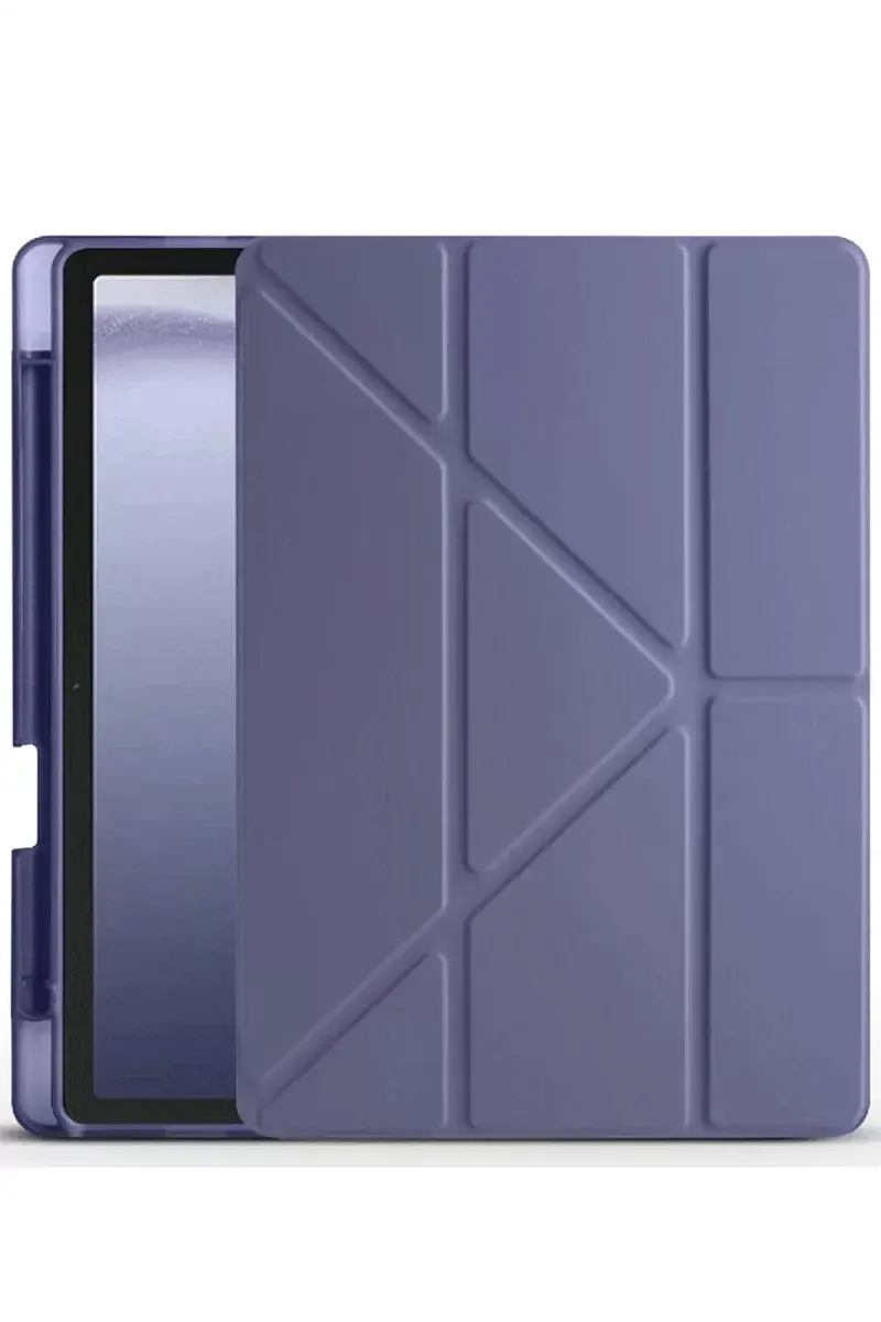 Newface Xiaomi Redmi Pad Pro 12.1 Kılıf Kalemlikli Mars Tablet Kılıfı - Lila
